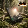 SBS solárna power banka USB/USB-C 10000 mAh čierna