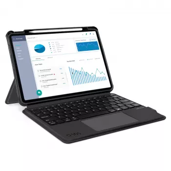 SBS bezdrôtová klávesnica s krytom pre iPad Air 10,9 palcov (2020/2022), iPad Air 11 palcov (2024), iPad Pro 11 palcov (2018/2022) - čierna