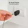 SBS TETR1CPD25 25W USB-C Power Delivery nástenná nabíjačka - čierna