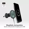 SBS MagSafe magnetická 15W bezdrôtová nabíjačka do auta - čierna