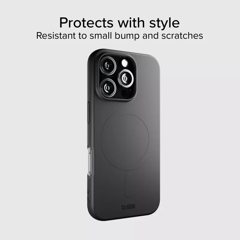 SBS Instinct kryt s MagSafe pre iPhone 16 Pro čierny