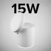 SBS 2-in-1 bezdrôtová magnetická nabíjacia stanica - biela
