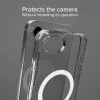 SBS Extreme Mag D3O MagSafe kryt pre iPhone 16e/17e - transparentný