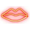 SBS Red Lips Glow LED lampa s neonovým efektom