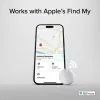 SBS Track My Circle tracker kompatibilný s Apple Find My - balenie 4 ks - biela