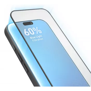 SBS Eyesafe ochranná fólia displeja z tvrdeného skla pre Apple iPhone 17 Pro / 16 Pro s aplikátorom (1 balenie)