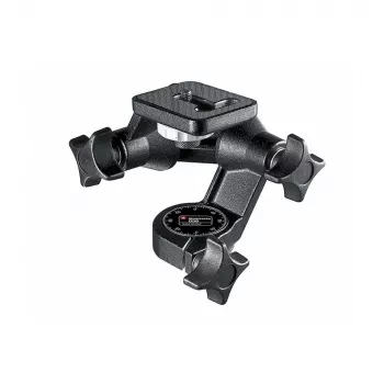 Manfrotto 3D Junior 3-cestná statívová hlava (čierna, nosnosť 4 kg)
