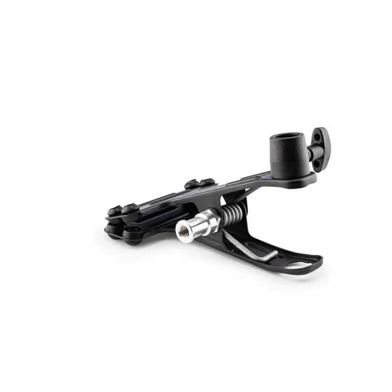 Manfrotto pružinová svorka - čierna - 55 mm roztvorenie čeľustí - 1/4 palca-20 & 3/8 palca-16 závit