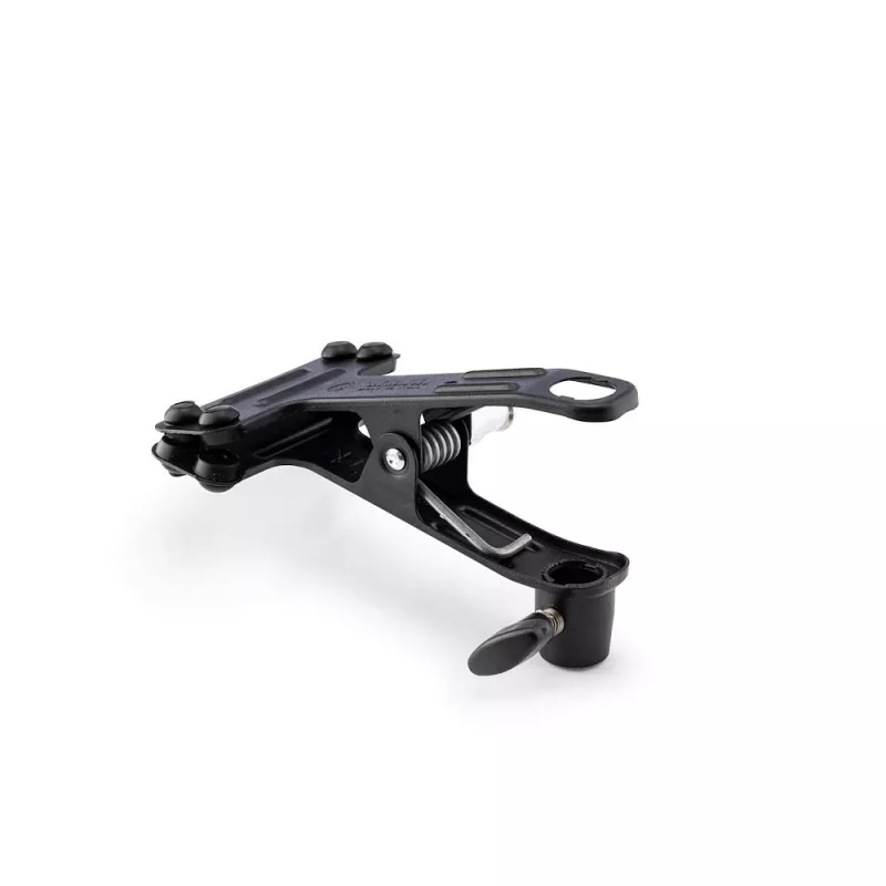 Manfrotto pružinová svorka - čierna - 55 mm roztvorenie čeľustí - 1/4 palca-20 & 3/8 palca-16 závit