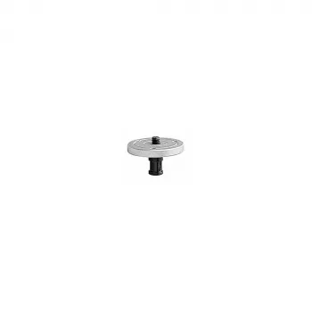 Manfrotto 3/8 palca na 5/8 palca montážny adaptér platforma čierna