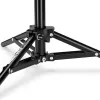 Manfrotto 156BLB Backlite svetelný stojan - hliník, čierny, 210 cm