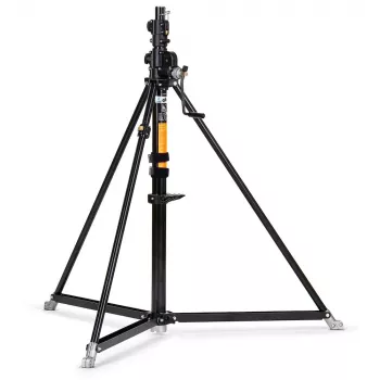 Manfrotto Super Wind-Up stojan čierna oceľ