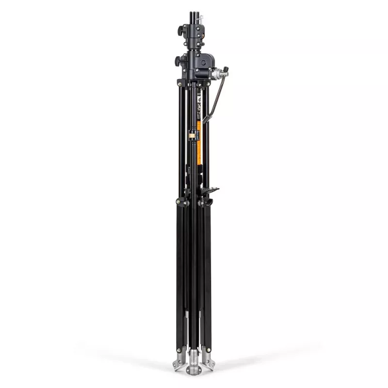 Manfrotto Super Wind-Up stojan čierny oceľ