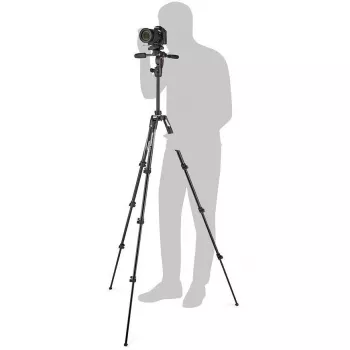 Manfrotto Befree 3W Live Lever súprava statívu MKBFRLA4BK-3W