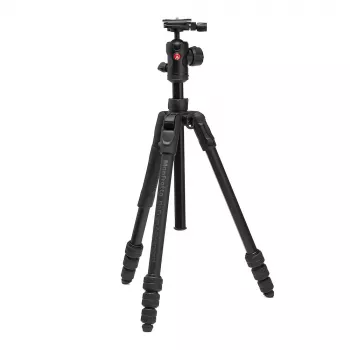 Manfrotto BEFREE Advanced Twist AS súprava statívu s guľovou hlavou (hliník, sivá)