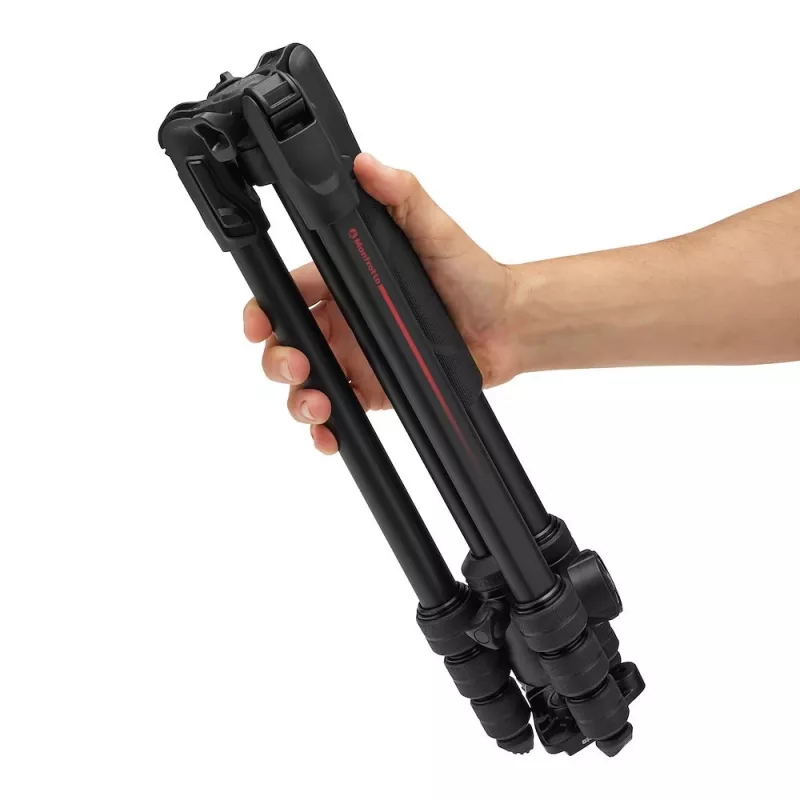 Manfrotto BEFREE Advanced Twist AS súprava statívu s guľovou hlavou (hliník, sivá)