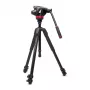 Manfrotto 055 Video Alu Black s hlavou 502AH