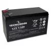 TECNOWARE Power Battery 12V 7,2Ah AGM VRLA s Faston 6,3mm konektorom