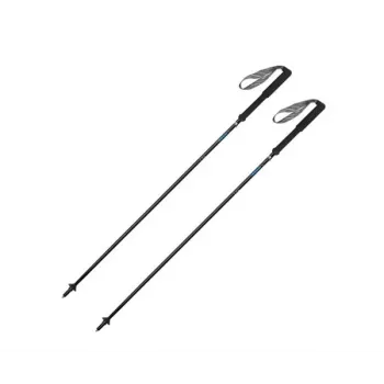 Gabel Carbon Feather-R nordic walking palice 130 cm čierna
