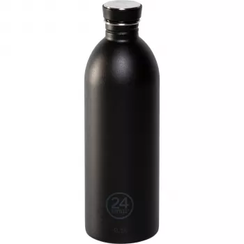 24Bottles Urban Bottle 1000 ml Tuxedo Black nerezová opakovane použiteľná fľaša na vodu