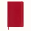 Moleskine Classic zápisník Large A5 štvorčekovaný šarlátový Soft Cover 192 strán