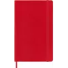 Moleskine Classic zápisník Large A5 štvorčekovaný šarlátový Soft Cover 192 strán