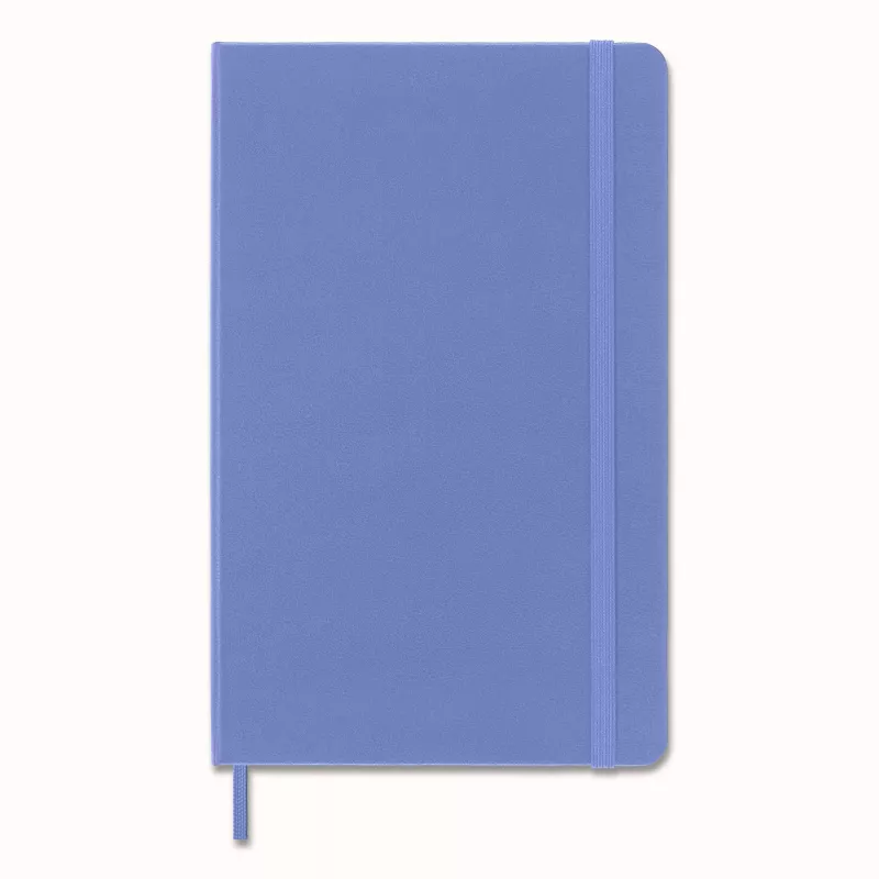 Moleskine Classic zápisník s tvrdým obalom A5 linajkovaný Hydrangea Blue 240 strán