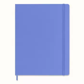 Moleskine Classic zápisník s tvrdým obalom A4 čistý Hydrangea Blue