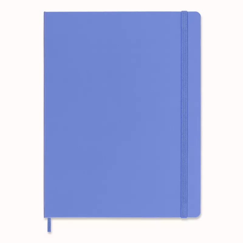 Moleskine Classic zápisník s tvrdým obalom A4 čistý Hydrangea Blue