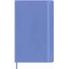 Moleskine Classic zápisník Large A5 linajkovaný Hydrangea Blue s flexibilným obalom