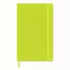 Moleskine Classic zápisník Large linajkovaný Myrtle Green s flexibilným obalom A5