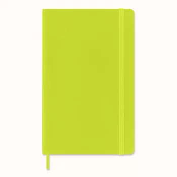Moleskine Classic zápisník Large linajkovaný Myrtle Green s flexibilným obalom A5