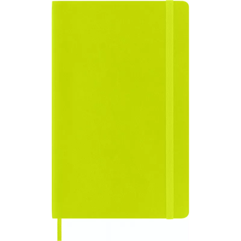 Moleskine Classic zápisník Large linajkovaný Myrtle Green s flexibilným obalom A5