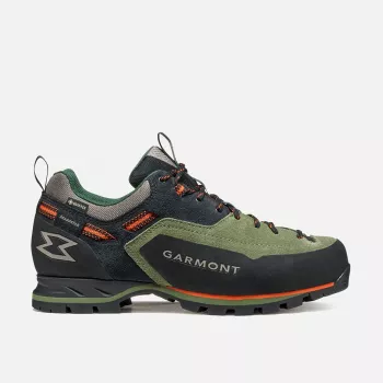 Garmont Dragontail Mnt Evo GTX prístupové topánky - čierna/olivová zelená - veľkosť 41.5 EU