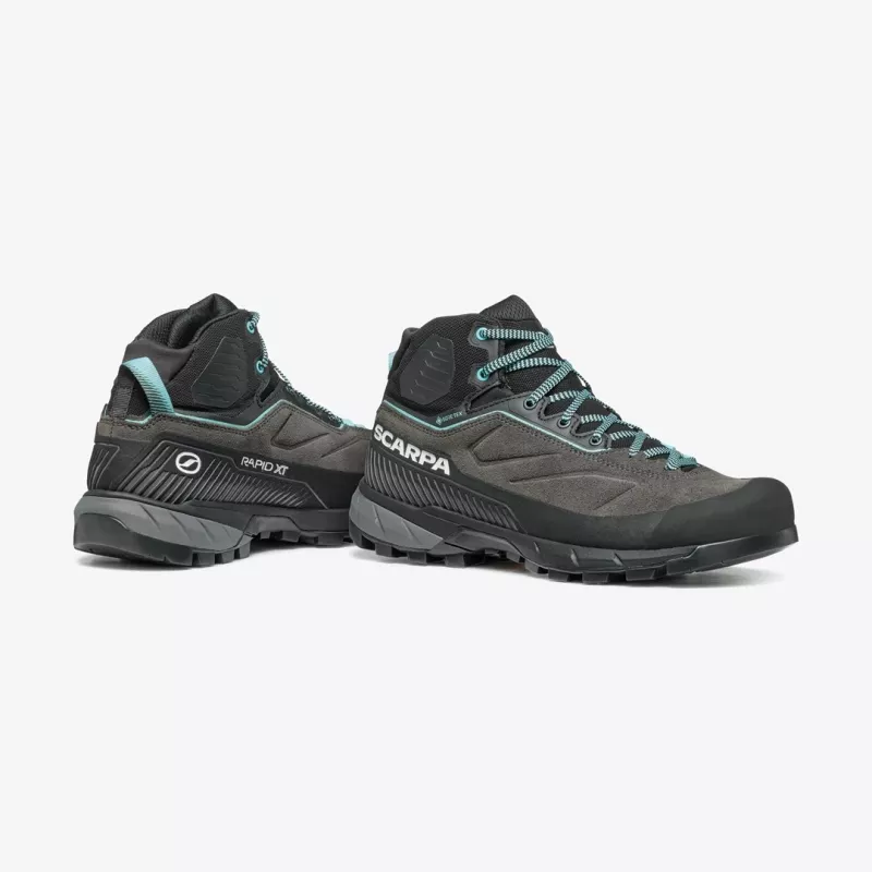 SCARPA Rapid XT Mid dámske Shark Aqua
