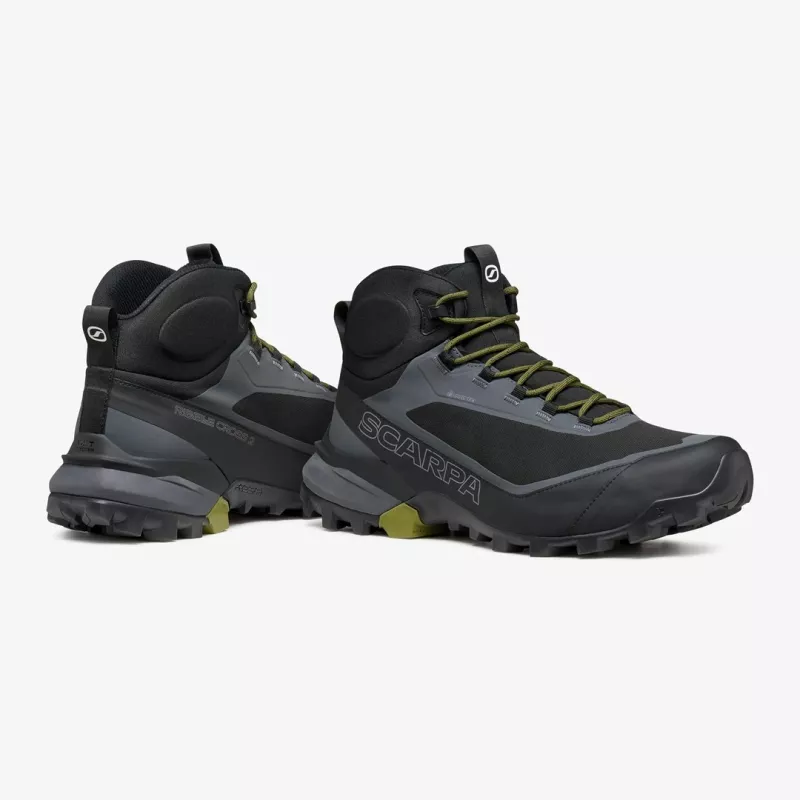 Scarpa Ribelle Cross 2 Mid GTX horolezecké topánky black olive EU 44