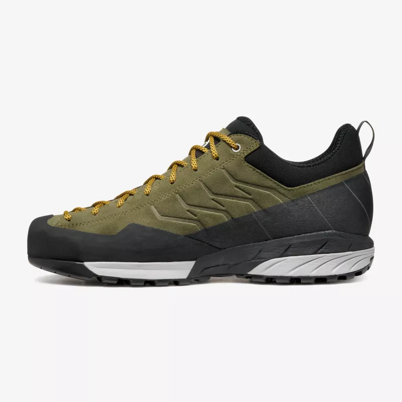 Scarpa Mescalito GTX prístupové topánky - Dark Olive/Gray - veľkosť 43 EU