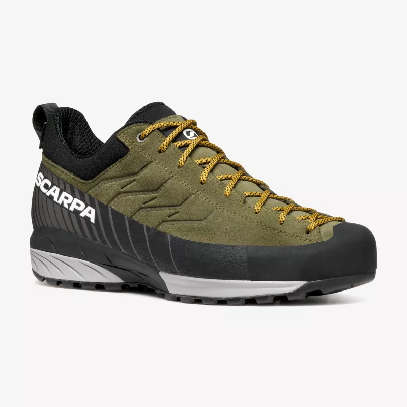 Scarpa Mescalito GTX prístupové topánky - Dark Olive/Gray - EU 44