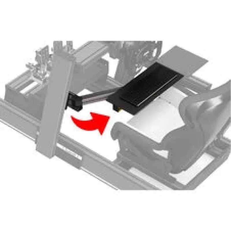 SABELT SIM RACING Keyboard Tray, nastaviteľný držiak klávesnice - čierny