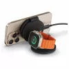 Satechi OntheGo 3-in-1 bezdrôtová nabíjačka s Qi2, čierna, 15W, ST-QTG31K