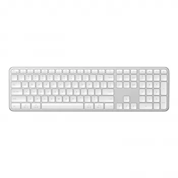 Satechi Slim EX3 Wireless Bluetooth klávesnica pre tri zariadenia s prepínačom režimu Mac/Windows (Space Gray)