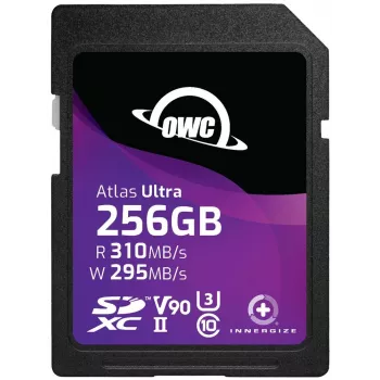 OWC Atlas Ultra 256GB SDXC UHS-II V90 pamäťová karta - 300 MB/s čítanie, 250 MB/s zápis