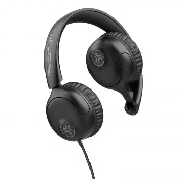JLab Studio 2 káblové on-ear slúchadlá s mikrofónom čierna