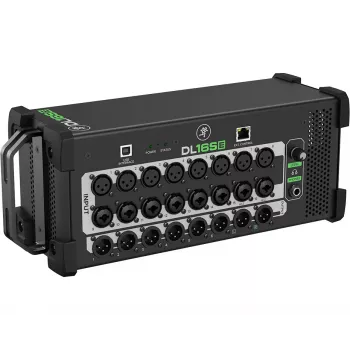 MACKIE DL16SE 16-kanálový digitálny rackový mixér s Onyx+ predzosilňovačmi a Wi-Fi ovládaním