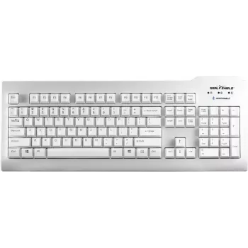 Seal Shield Silver Seal klávesnica USB QWERTZ biela IP68 vodotesná umývateľná v umývačke