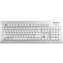 Seal Shield Silver Seal klávesnica USB QWERTZ biela IP68 vodotesná umývateľná v umývačke
