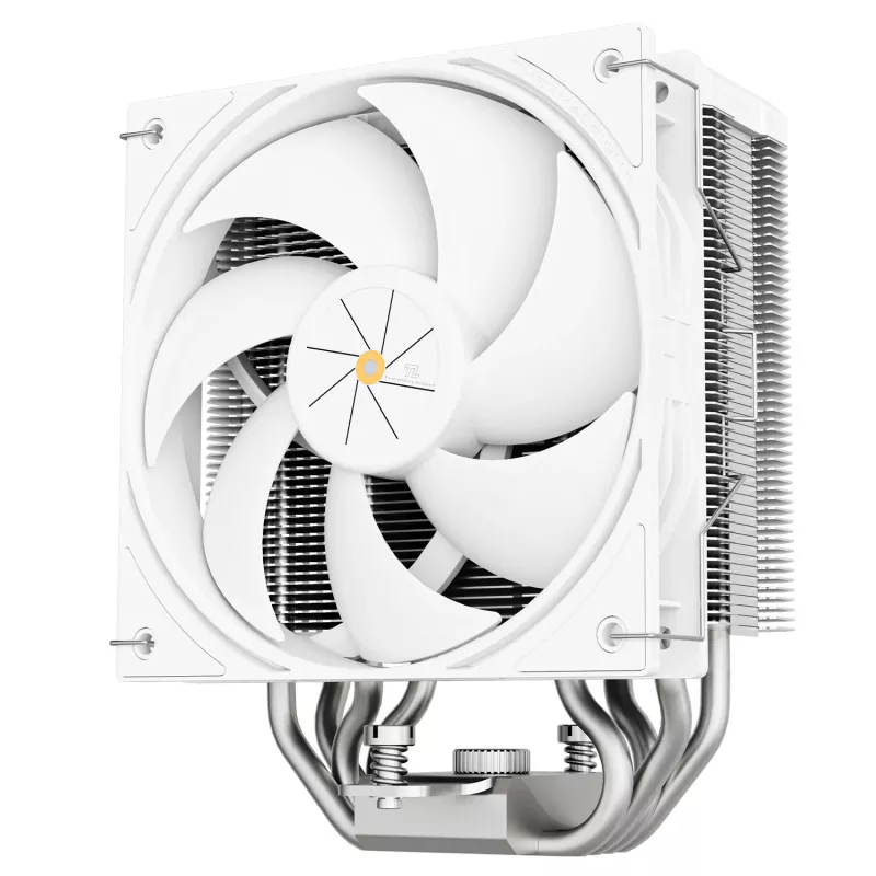 Thermalright Assassin X 120 R Digital White vzduchový chladič CPU, 120mm PWM ventilátor, ARGB, 180W TDP