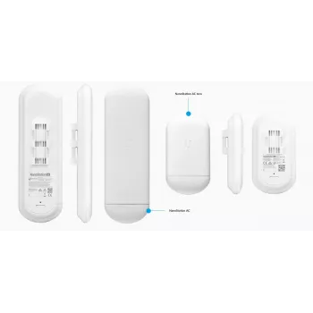 Ubiquiti NanoStation AC loco NS-5ACL - bezdrôtová základňová stanica - AirMax ac - 5 GHz (balenie 5 ks)