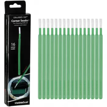 Visible Dust MXD Swabs Corner Green - balenie 12 ks na čistenie APS-C snímačov