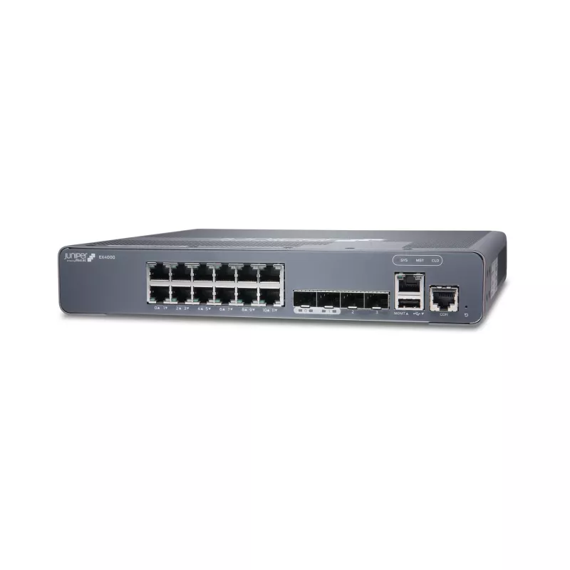 Juniper EX Series EX4000-12T switch - L3 Managed - 12 portov Gigabit PoE+